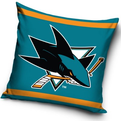 Tiptrade Polštář San Jose Sharks Tip 40x40 – Zbozi.Blesk.cz
