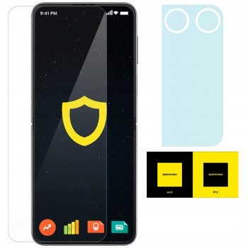 Ochranná fólie Spacecase Samsung Galaxy Z Flip 4, 3ks
