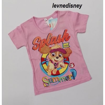 dívčí tričko tlapková patrola Splash Summer sv. – Zboží Dáma