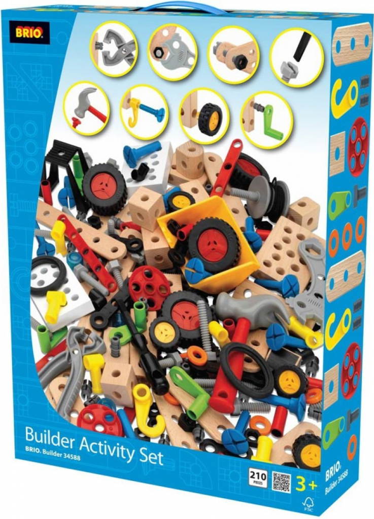 Brio Builder stavební set 210 ks