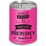 Nekupto Humorná pokladnička Naivní představy o mužích – Zboží Dáma