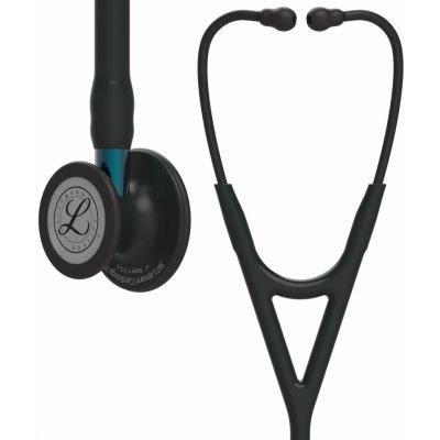 Solventum (3M) Stetoskop Littmann Cardiology IV - černý snímač černá edice/modrá nožka – Sleviste.cz