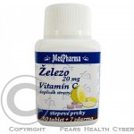 MedPharma Železo 20 mg+Vitamín C 37 tablet – Hledejceny.cz