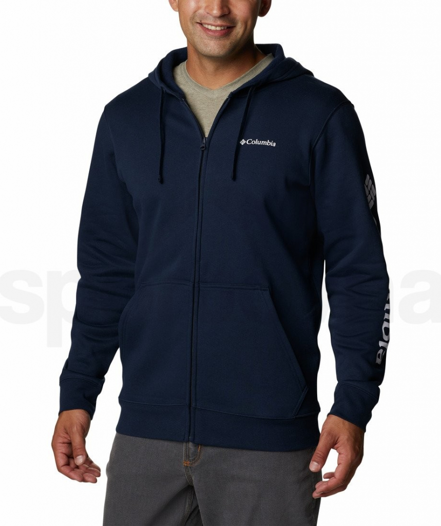 Columbia Trek Full Zip Hoodie M 1957891464 collegiate navy/csc sleeve