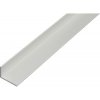 Plotové vzpěry ALU - L profil, stříbrný elox 15x10x1,5 mm, 1 m