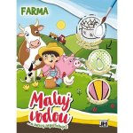 Jiri Models Maluj vodou A4 Farma omalovánky – Zboží Dáma
