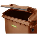 Dopner Kontejner 1100 l hnědý