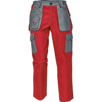 Cerva MAX LADY kalhoty do pasu šedo-červené