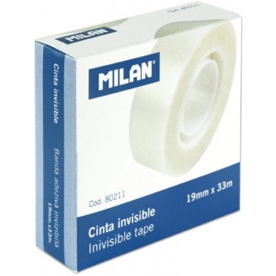 MILAN Lepící páska invisible 19 mm x 33 m – Zboží Dáma