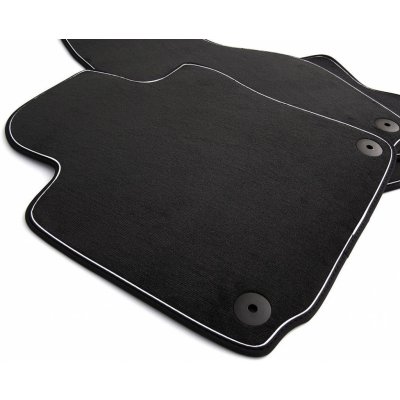 Koberce textilní MK design Saab 9-3 II Cabrio 2003 - 2007 s fixací a bílým lemem SPORTLINE | Zboží Auto