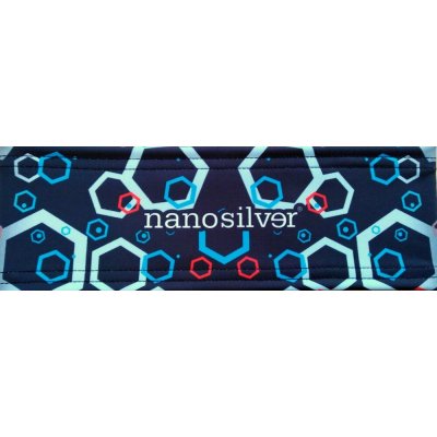 nanosilver sportovní černá s potiskem černá potisk Hexa – Zboží Dáma