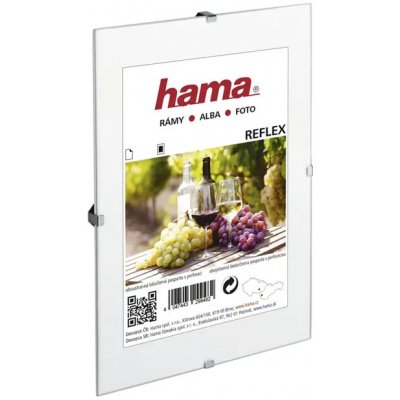 Hama Clip-Fix Frame - ReFlex sklo (foto rámeček) Rozměr: 10,5 x 15 cm – Sleviste.cz