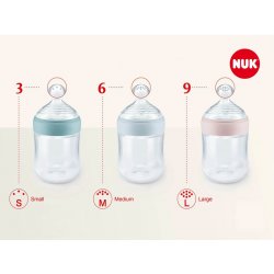 NUK Nature Sense láhev zelená 150ml