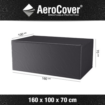 Aerocover 7922 Ochranný obal na zahradní jídelní stůl obdélník 160x100x70 cm – Zboží Dáma
