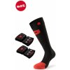 Lenz Heat Sock 50 Toe Cap blackwhitered