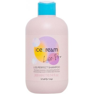 Inebrya Uhlazující šampon pro nepoddajné a krepaté vlasy Ice Cream Liss Pro Liss Perfect Shampoo 1000 ml – Zboží Mobilmania