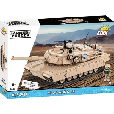 Cobi 2632 Armed Forces M1A2 Abrams, 1:35, 1025 k, 1 f – Zboží Dáma