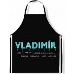 IMPAR Zástěra Mužská jména Neon Vladimír – Hledejceny.cz