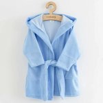 New Baby Comfortably Dětský froté župan blue – Sleviste.cz