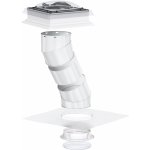 Velux TCR světlovod pevný 60x60cm/pr.35cm , P1 část (horní) – Zbozi.Blesk.cz