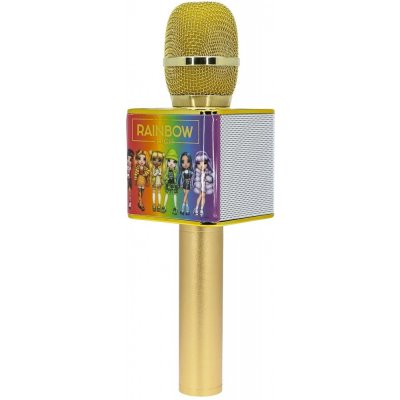 OTL Karaoke mikrofon Rainbow High zlatý – Hledejceny.cz