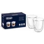 De'Longhi Sklenice DeLonghi cappuccino 2 x 270 ml – Zboží Mobilmania