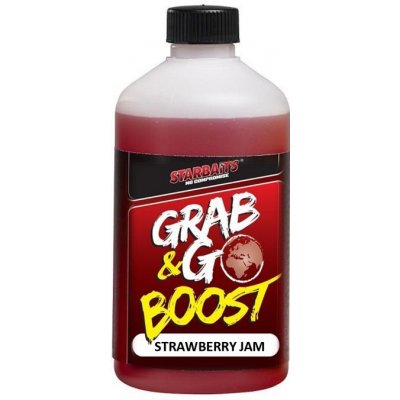 Starbaits Booster Grab&Go Global 500ml Strawberry Jam – Hledejceny.cz