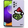 Pouzdro a kryt na mobilní telefon Samsung Picasee silikonové Samsung Galaxy A52 5G Grinch 2 čiré