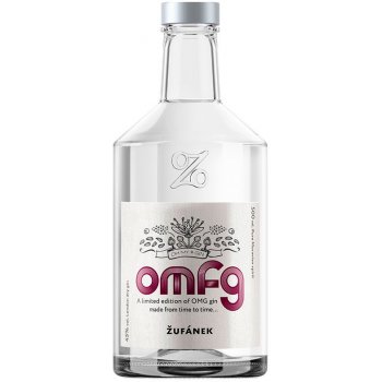 OMFG gin Žufánek Limitovaná Edice 2023 45 % 0,5 l (holá láhev)