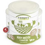 Falco Farmka Adult kusy drštěk v hovězím 800 g – Sleviste.cz