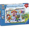 Puzzle Ravensburger Tlapková Patrola 2 x 12 dílků