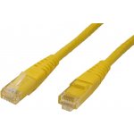 Roline 21.15.3924 RJ45, CAT 6A, U/UTP, 1,5m, žlutá – Zboží Živě