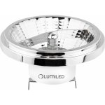 Lumiled LED žárovka LED G53 AR111 15W = 100W 1521lm 4000K Neutrální bílá 38° 12V DC Stříbrná – Zboží Živě