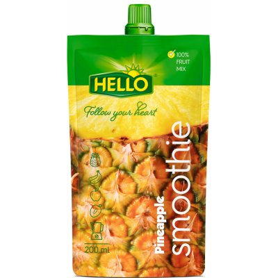 Hello Smoothie Ananas 200 ml – Zbozi.Blesk.cz