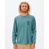 Pánské Tričko Rip Curl triko Wetsuit Icon LS Tee Blue Stone