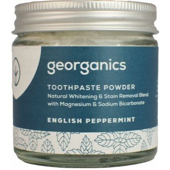 Georganics Přírodní zubní prášek eukalyptus 60 ml