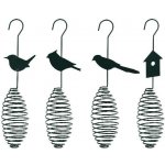 Esschert Design Krmítko "Best for Birds" kovové na lojové koule 35 cm 4 ks – Hledejceny.cz