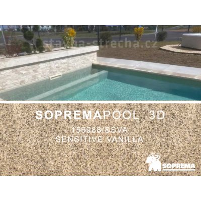 Sopremapool 3D Bazénová PVC fólie 1,65 x 25 m Sensitive Vanilla – Zboží Dáma