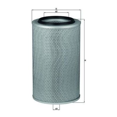 Vzduchový filtr MAHLE LX 227 – Hledejceny.cz