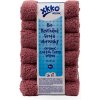 Mycí houba a žínka Xkko bio bavlněné froté ubrousky Organic 21x21- Mesa Rose