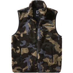 Teddyfleece Vest Men darkcamo