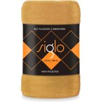 Faro deka z mikroplyše Siglo 200x220 žlutá – Sleviste.cz