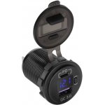 Nabíječka USB PEIYING PY-CHR0006 s QC a měřičem napětí – Hledejceny.cz