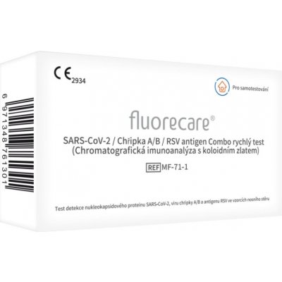 Fluorecare SARS-CoV-2-chřipka A-B-RSV test 1 ks – Zboží Dáma