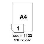 Rayfilm R0ECO.1123F A4 1000 etiket – Zboží Dáma