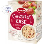 Emco Ovesná kaše s jahodami 5 x 55 g – Zbozi.Blesk.cz