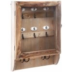 5five Simply Smart Dřevěná skříňka na klíče, 26 x 38 cm – Zboží Mobilmania