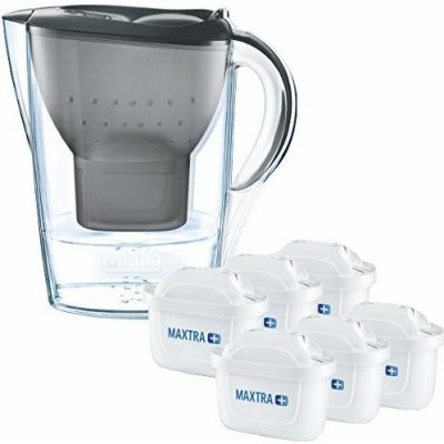 BRITA Marella Cool Memo grafit 2,4 l + 6 ks filtr Maxtra +