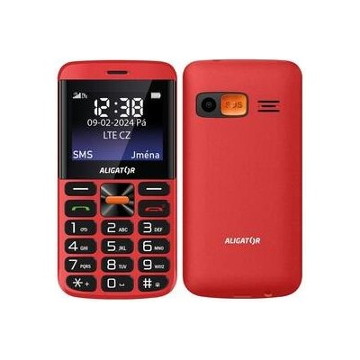 ALIGATOR A910 Senior červená – Hledejceny.cz