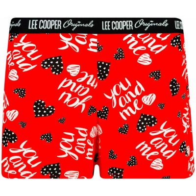 Lee Cooper Love dámské boxerky červená – Zbozi.Blesk.cz